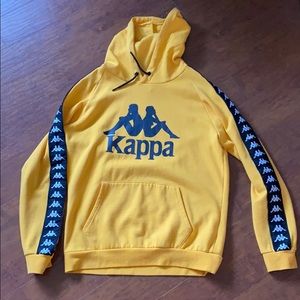 Authentic Yellow Kappa Hoodie